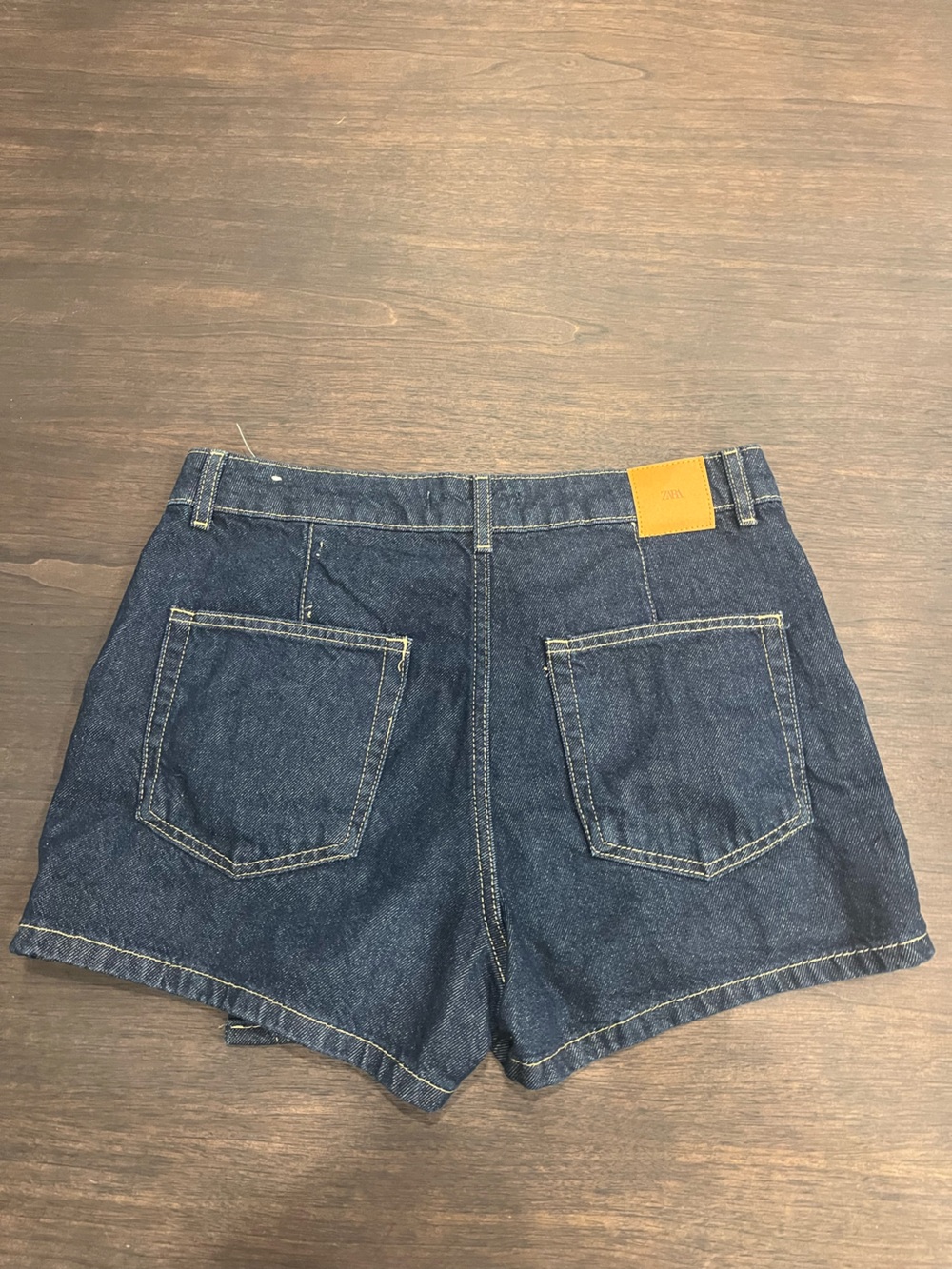 Zara Dark Denim Skort - Picture 3 of 4